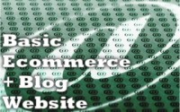 Basic Ecommerce + Blog Websites by Cris!